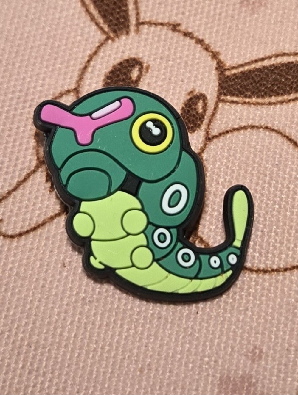 3/$10 Caterpie Pokémon Croc Charm